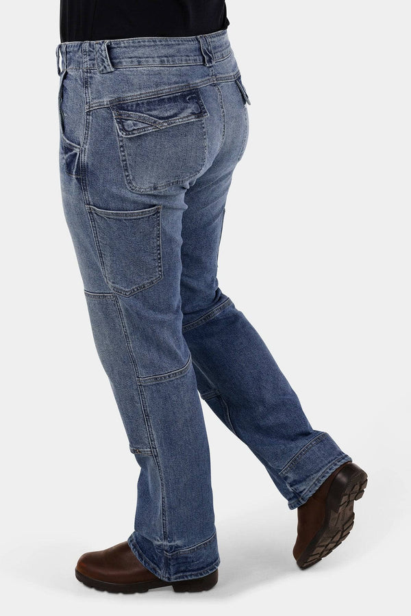 Dovetail Workwear Day Construct Work Pant In Vintage Stretch Denim