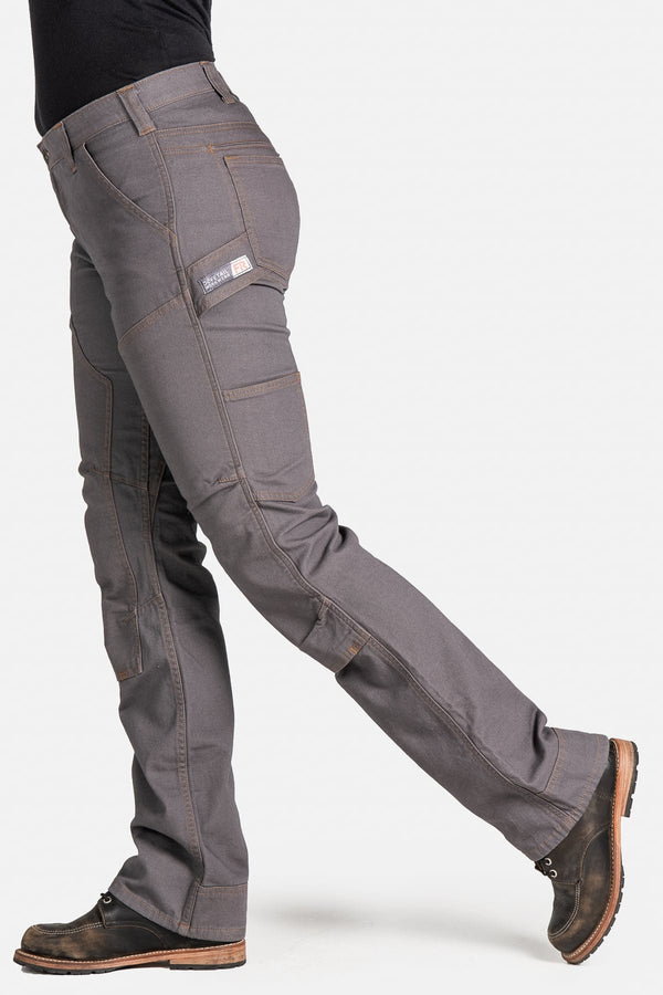 Dovetail Workwear Britt Utility In FR Grey Canvas