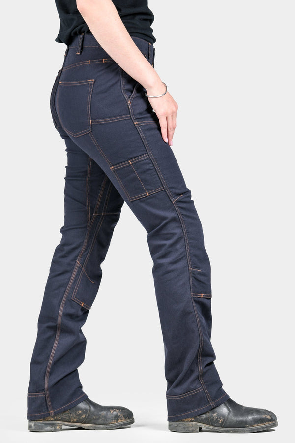 Dovetail Workwear Britt Utility In FR Navy Canvas