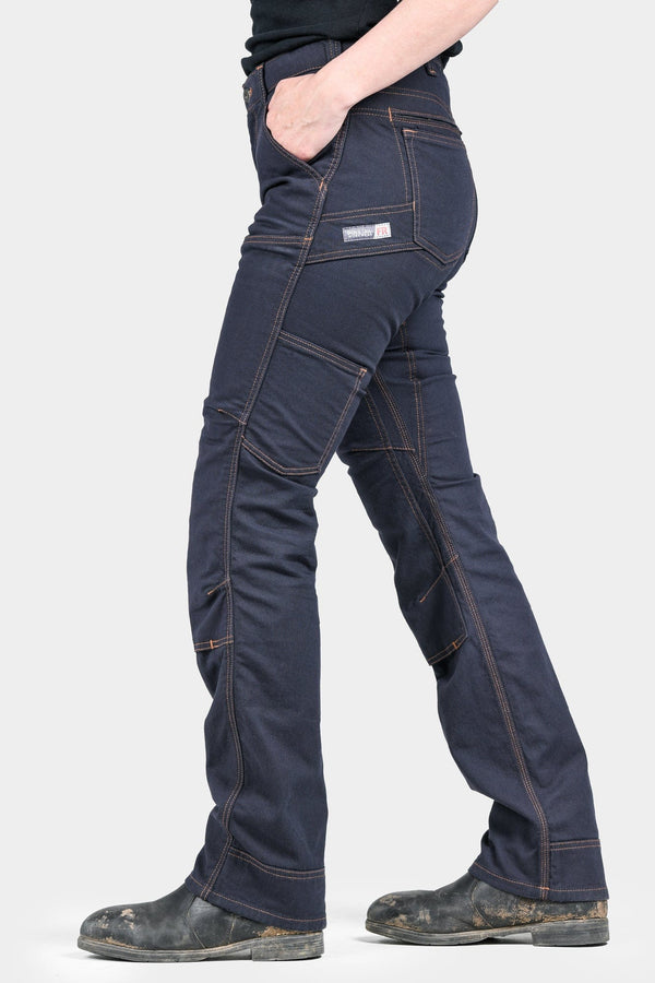 dovetail workwear Britt Utility in FR Navy Canvas