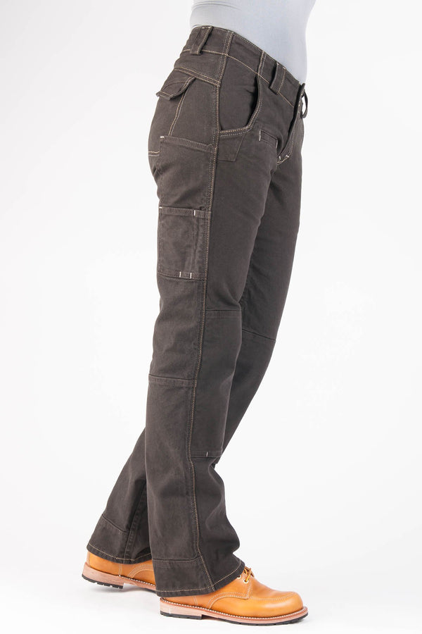 Dovetail Workwear Day Construct In Brown Canvas