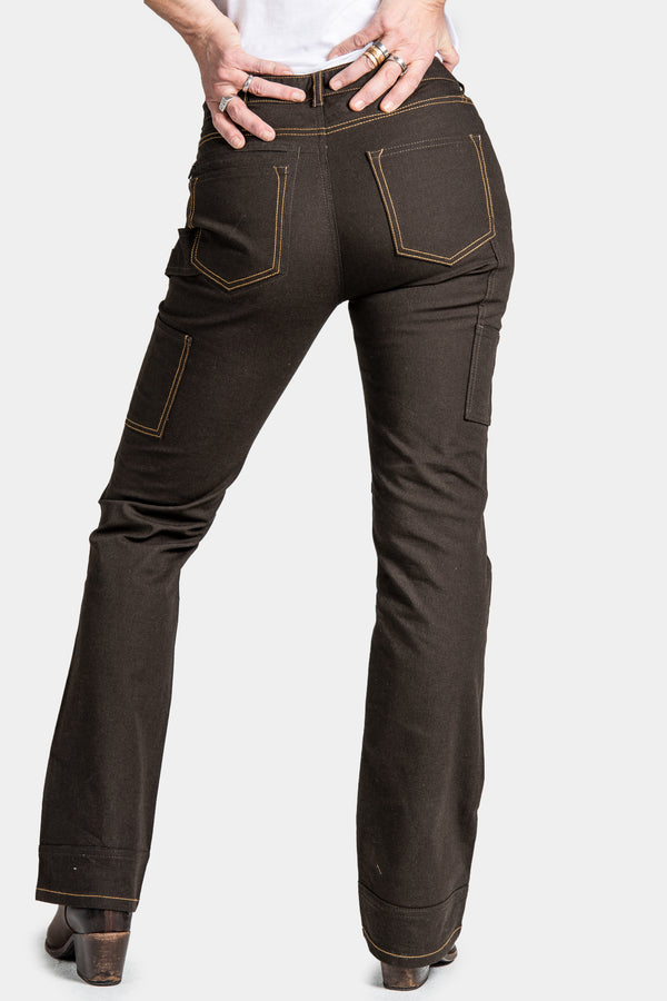 Dovetail Workwear DX Bootcut Dark Kodiak Canvas