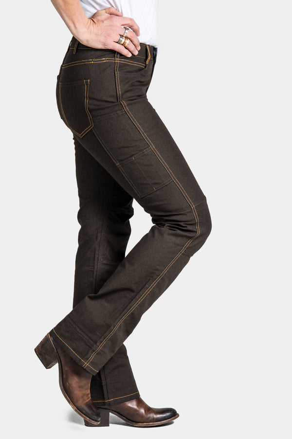 Dovetail Workwear DX Bootcut Dark Kodiak Canvas
