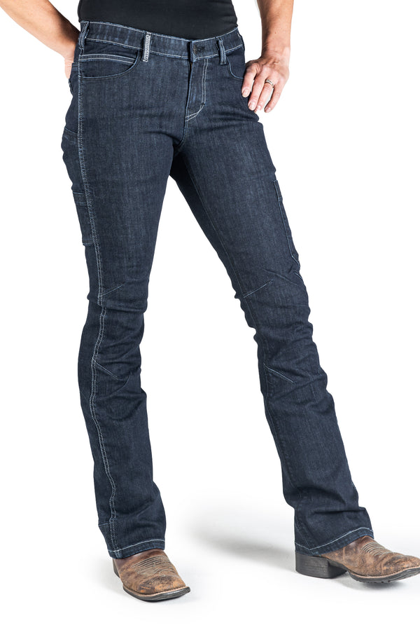 Dovetail Workwear DX Bootcut Indigo Denim