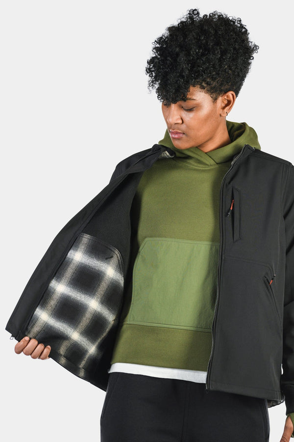 Dovetail Workwear M'Fon Jacket In Black