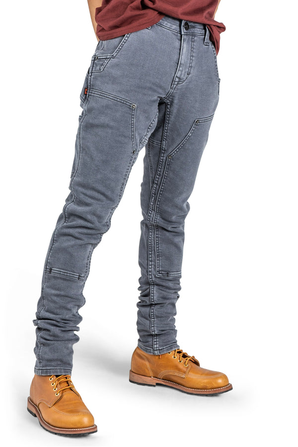 Dovetail Workwear Maven X In Thermal Grey Denim