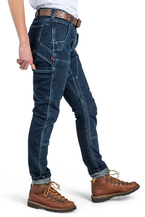 Dovetail Workwear Maven X In Thermal Indigo Denim