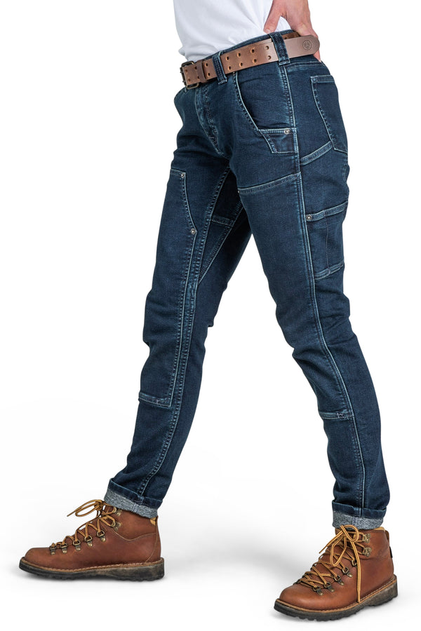 Dovetail Workwear Maven X In Thermal Indigo Denim
