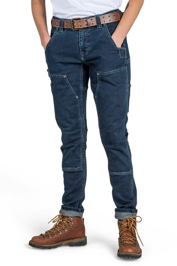 dovetail workwear Maven X in Thermal Indigo Denim