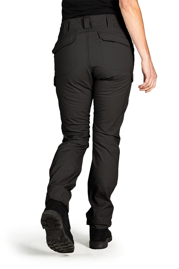 Dovetail Workwear Ready Set Cargo In Black Ripstop