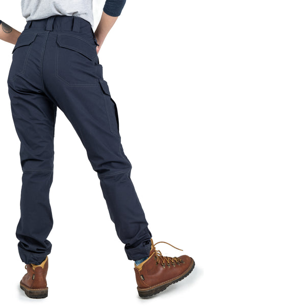Dovetail Workwear Ready Set Cargo In Navy Ripstop