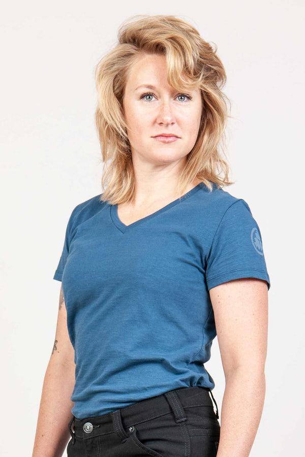Dovetail Workwear Solid V-Neck Tee