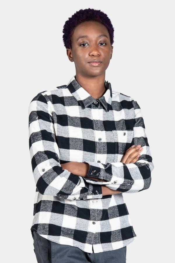 Dovetail Workwear Givens Work Shirt In Chunky Buffalo Flannel