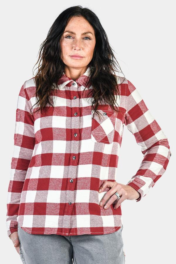 Dovetail Workwear Givens Work Shirt In Chunky Buffalo Flannel
