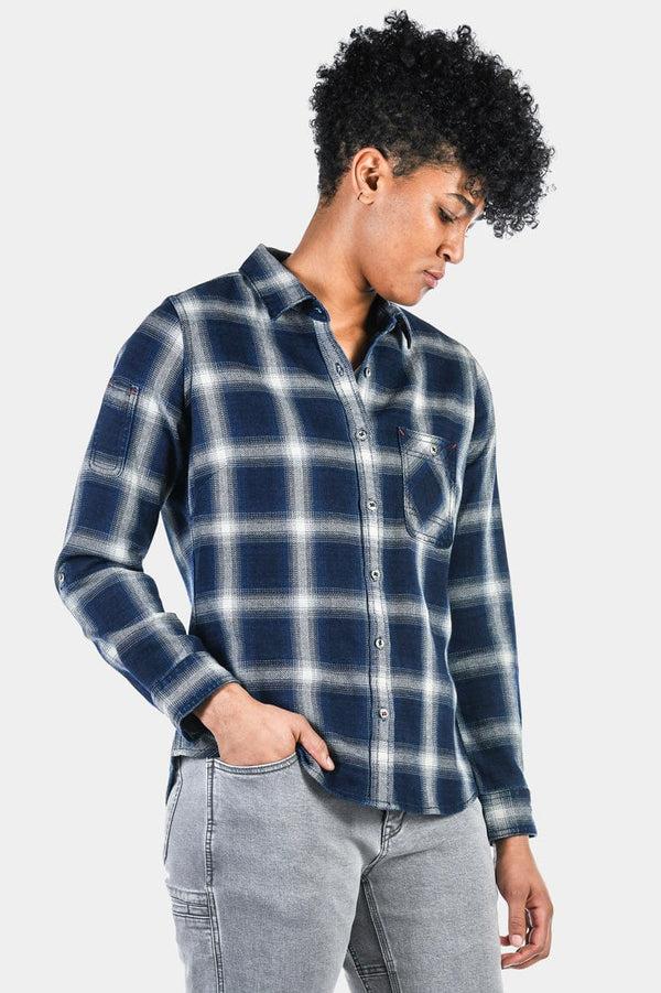 Dovetail Workwear Givens Work Shirt In Stretch Flannel