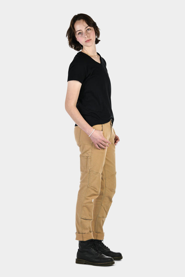 Dovetail Workwear GO TO™ Stretch Canvas Pants In Sawdust Brown