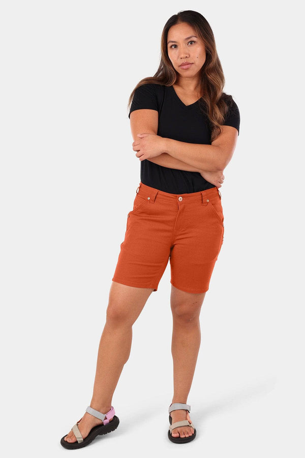 dovetail workwear GO TO™ Stretch Canvas Short in Paprika