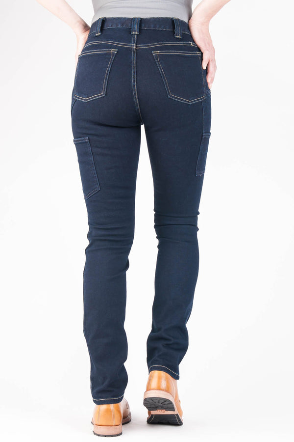 Dovetail Workwear Maven Slim In PowerFlex Indigo Denim