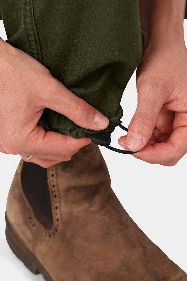 Dovetail Workwear Provisions Ultralight Ripstop Cargo Pant In Moss Green