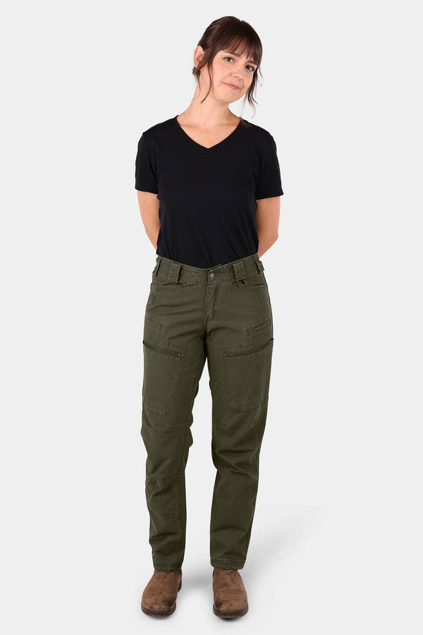 dovetail workwear Provisions Ultralight Ripstop Cargo Pant in Moss Green