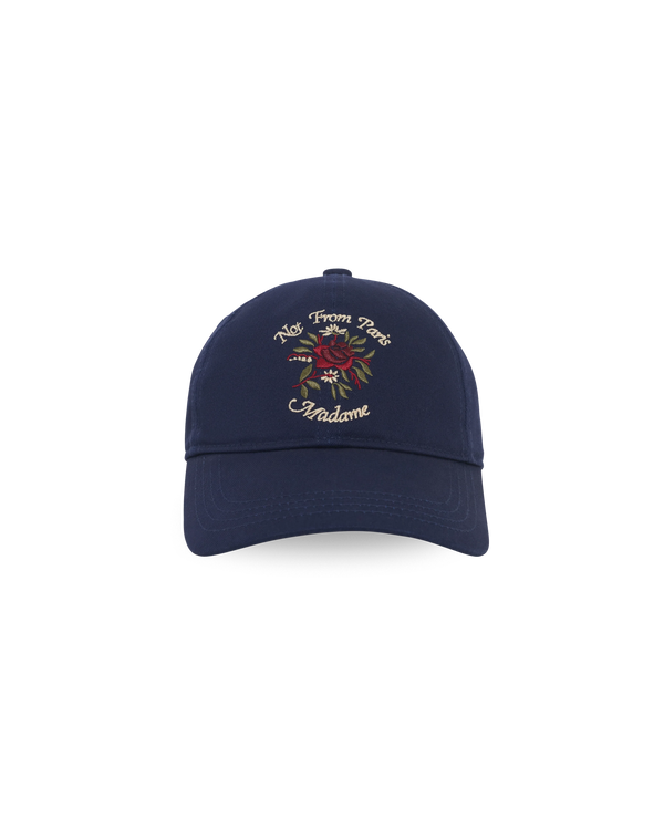 drôle de monsieur La Casquette Slogan Fleurs