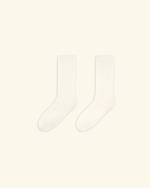 Drôle De Monsieur La Chaussette Ajourée
