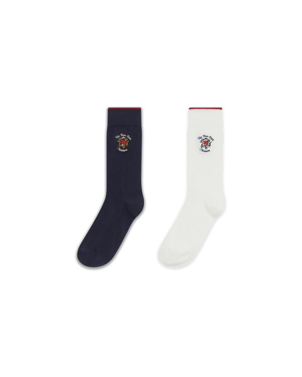 drôle de monsieur La Chaussette Slogan Fleurs