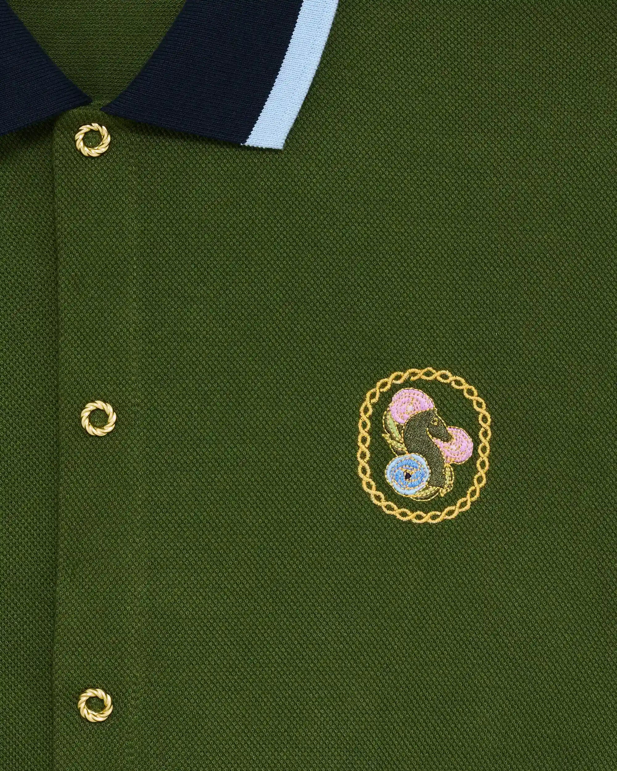 Drôle De Monsieur La Chemise Piqué Cavalier