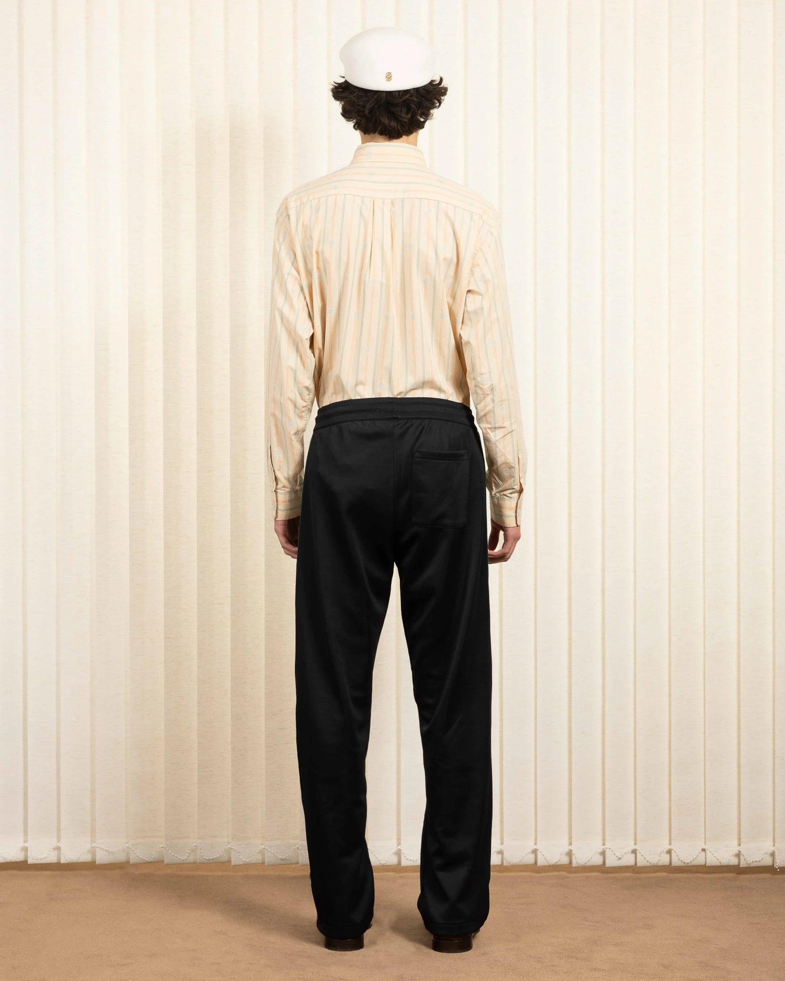 Drôle De Monsieur La Chemise Rayée Monogramme