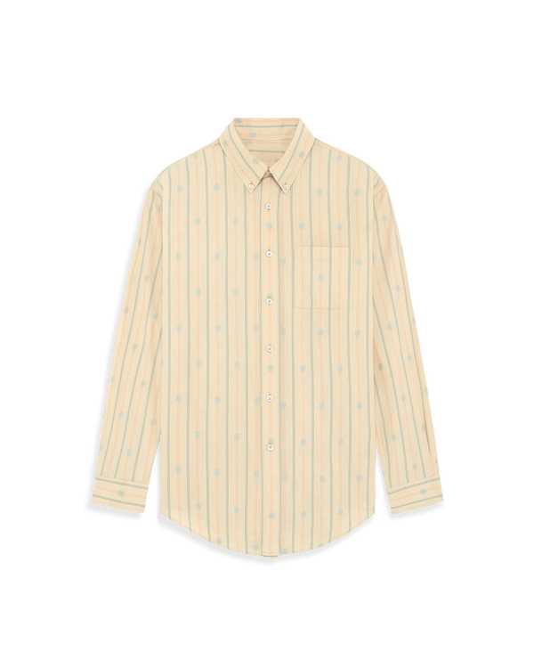 drôle de monsieur La Chemise Rayée Monogramme