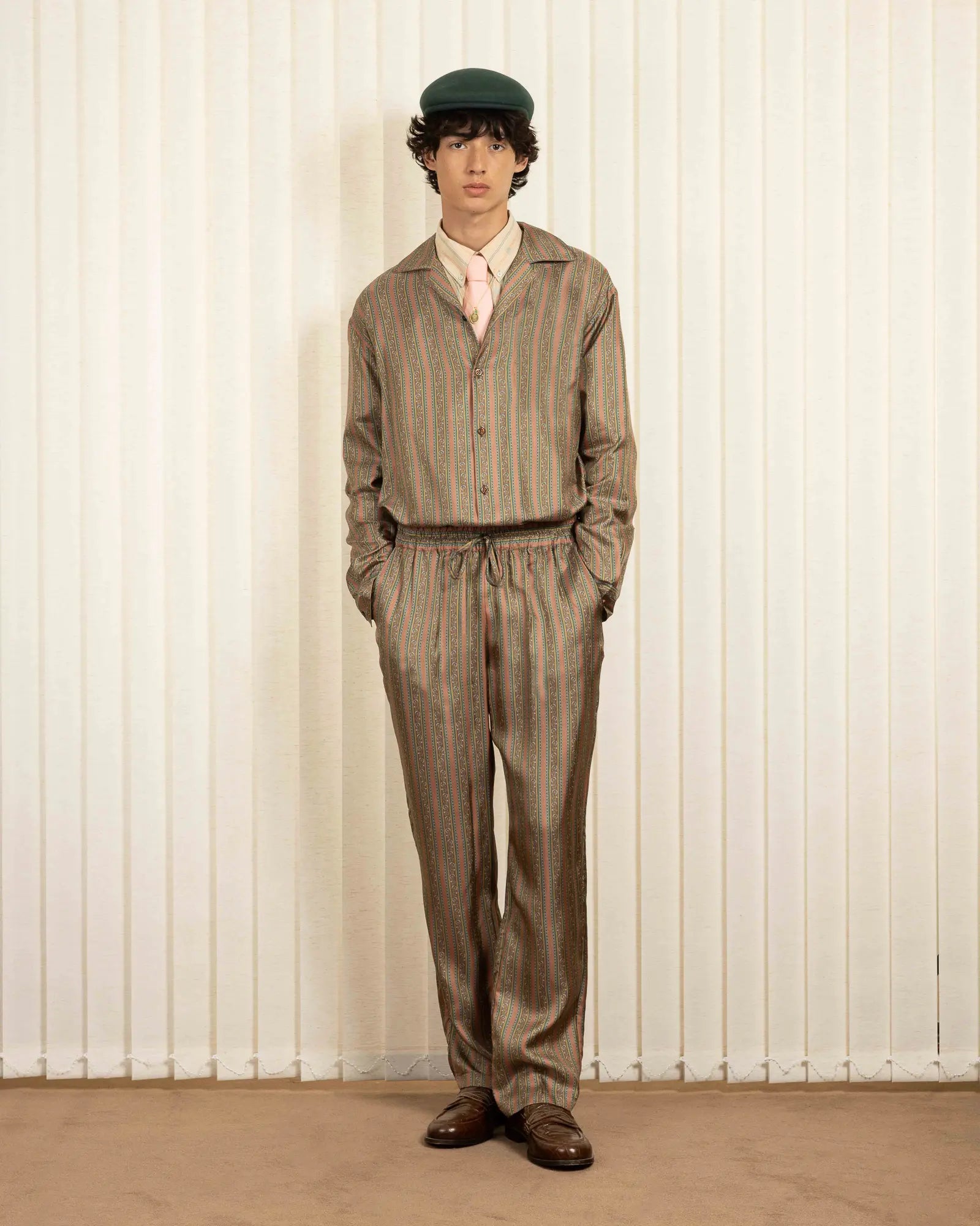 Drôle De Monsieur La Chemise Rayure Fleuries