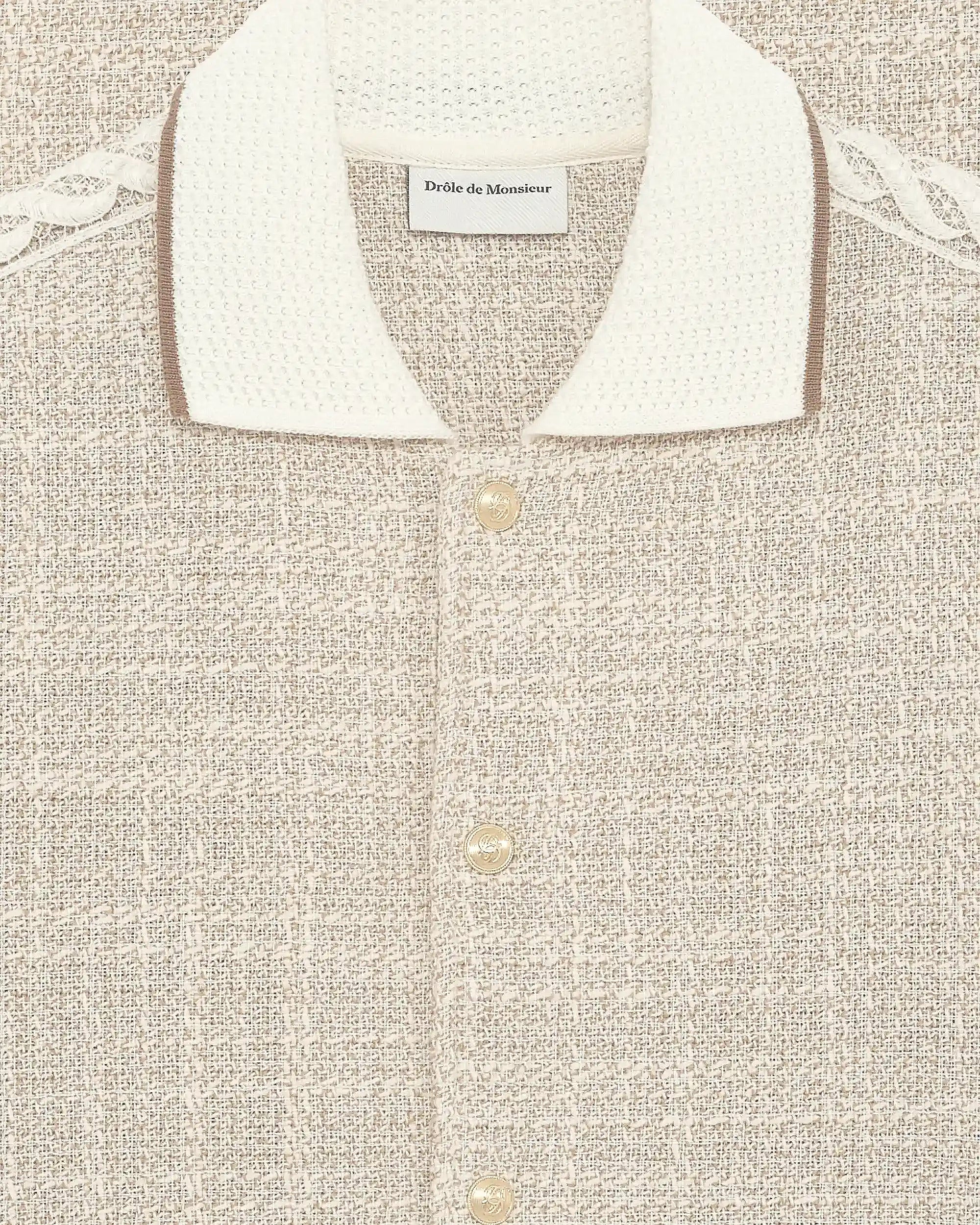 Drôle De Monsieur La Chemise Tweed