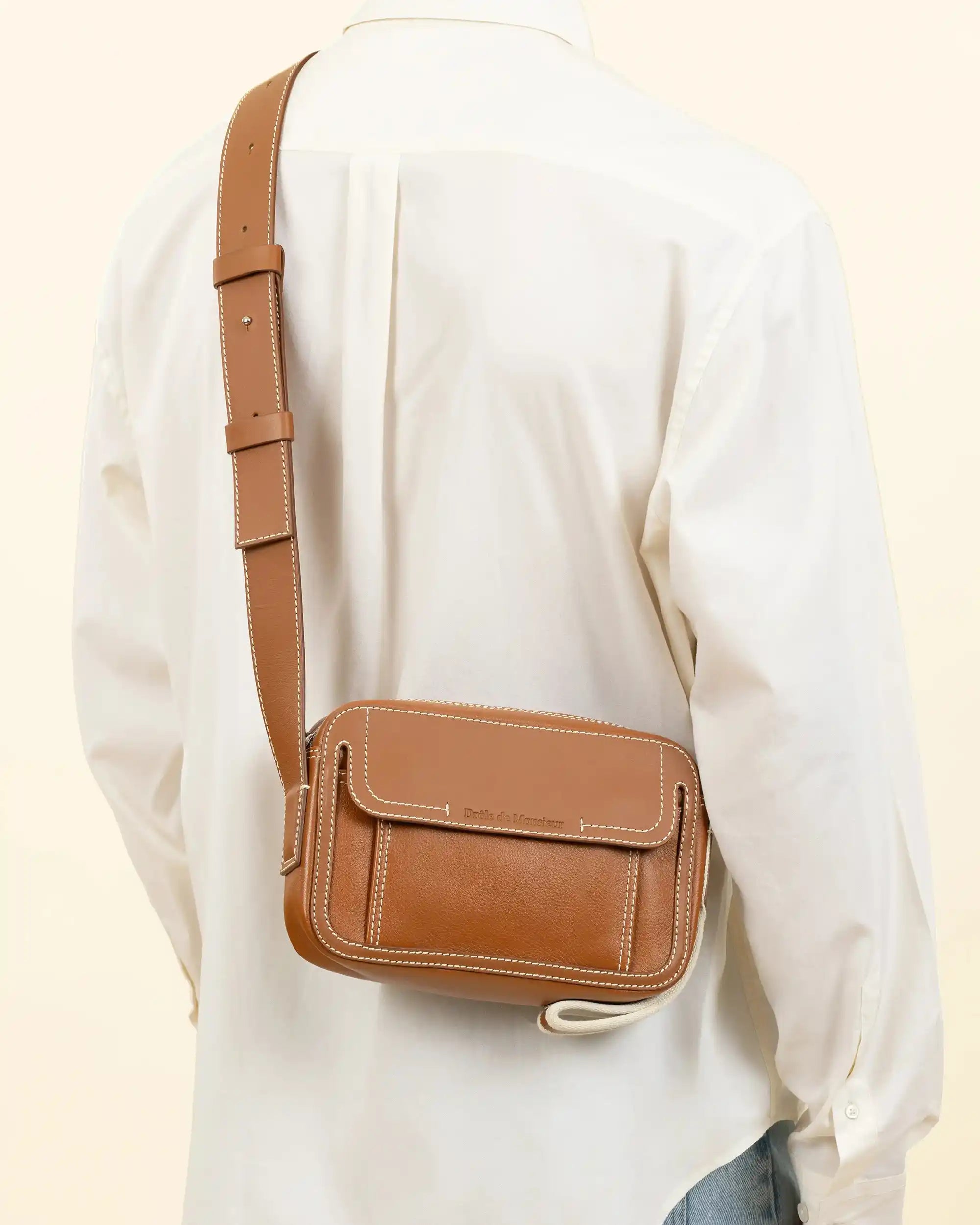 Drôle De Monsieur La Sacoche Surpiquée