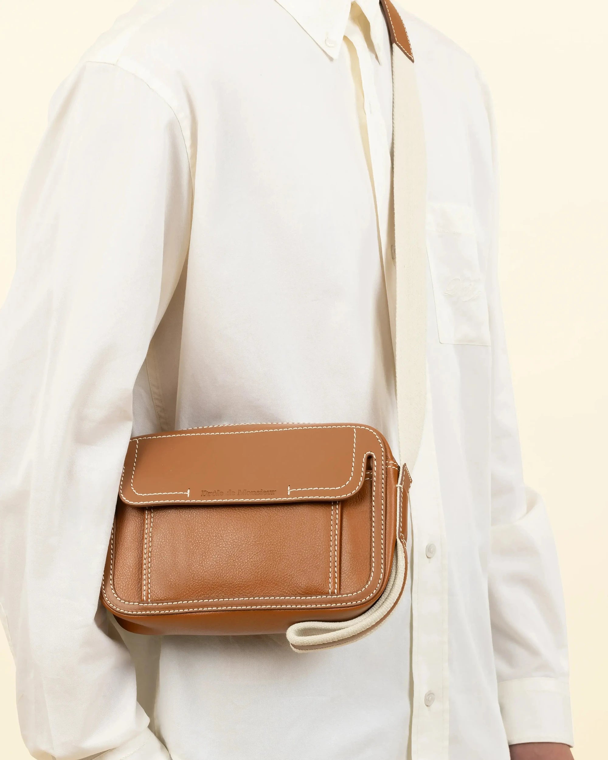 Drôle De Monsieur La Sacoche Surpiquée