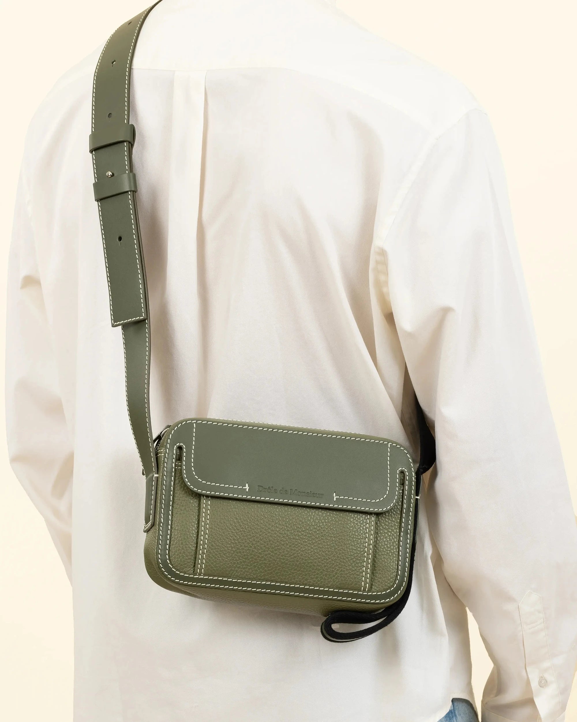 Drôle De Monsieur La Sacoche Surpiquée