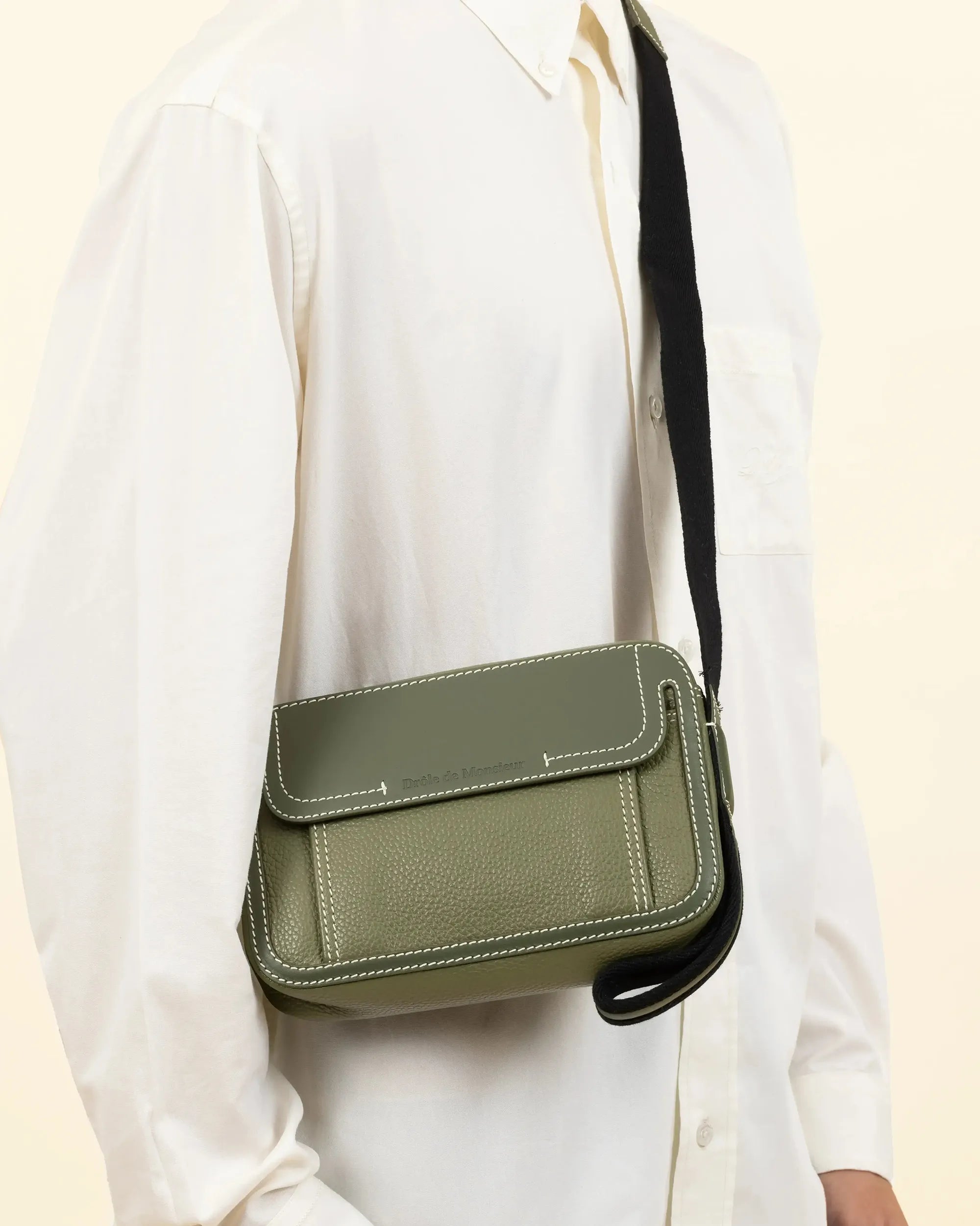 Drôle De Monsieur La Sacoche Surpiquée