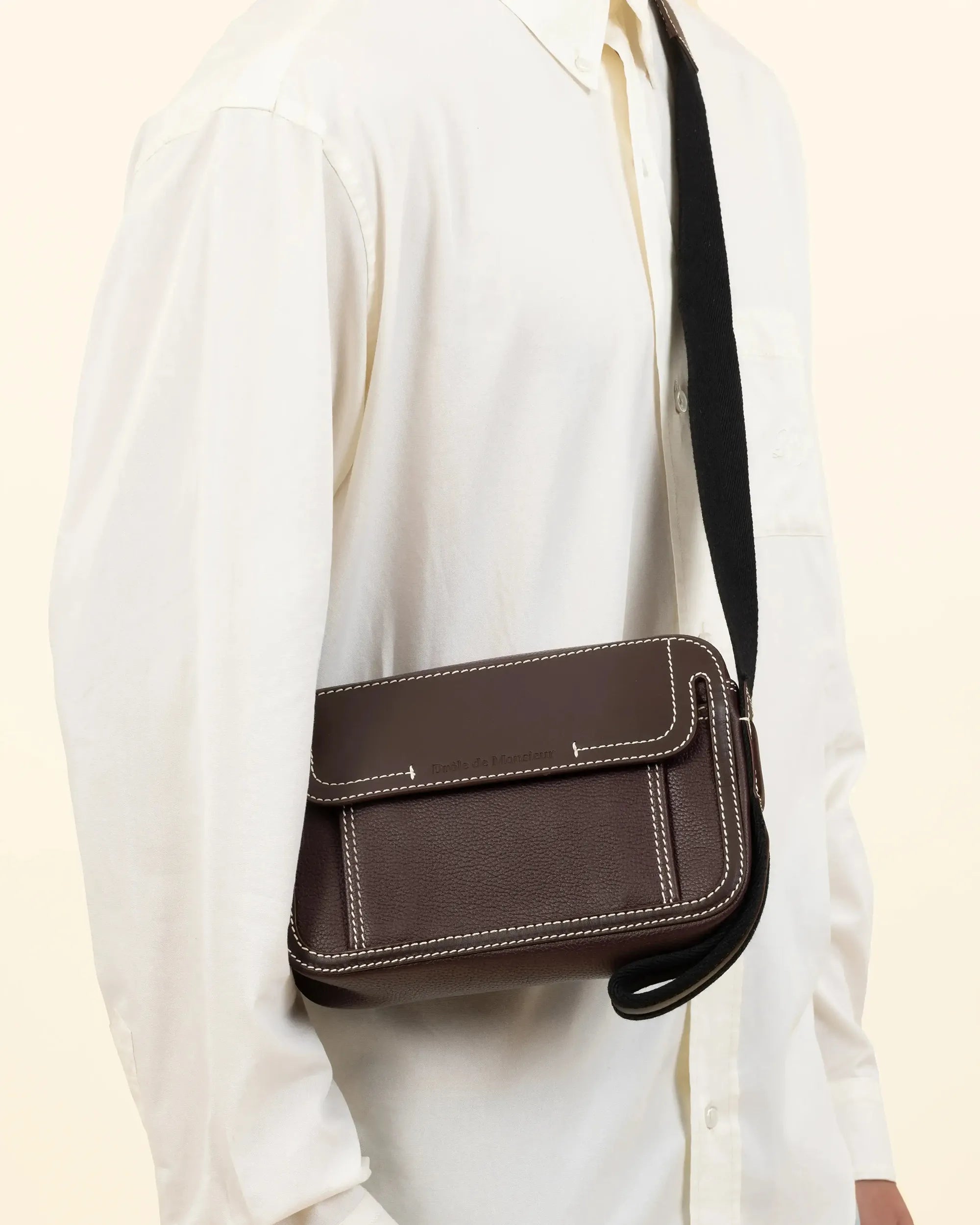 Drôle De Monsieur La Sacoche Surpiquée