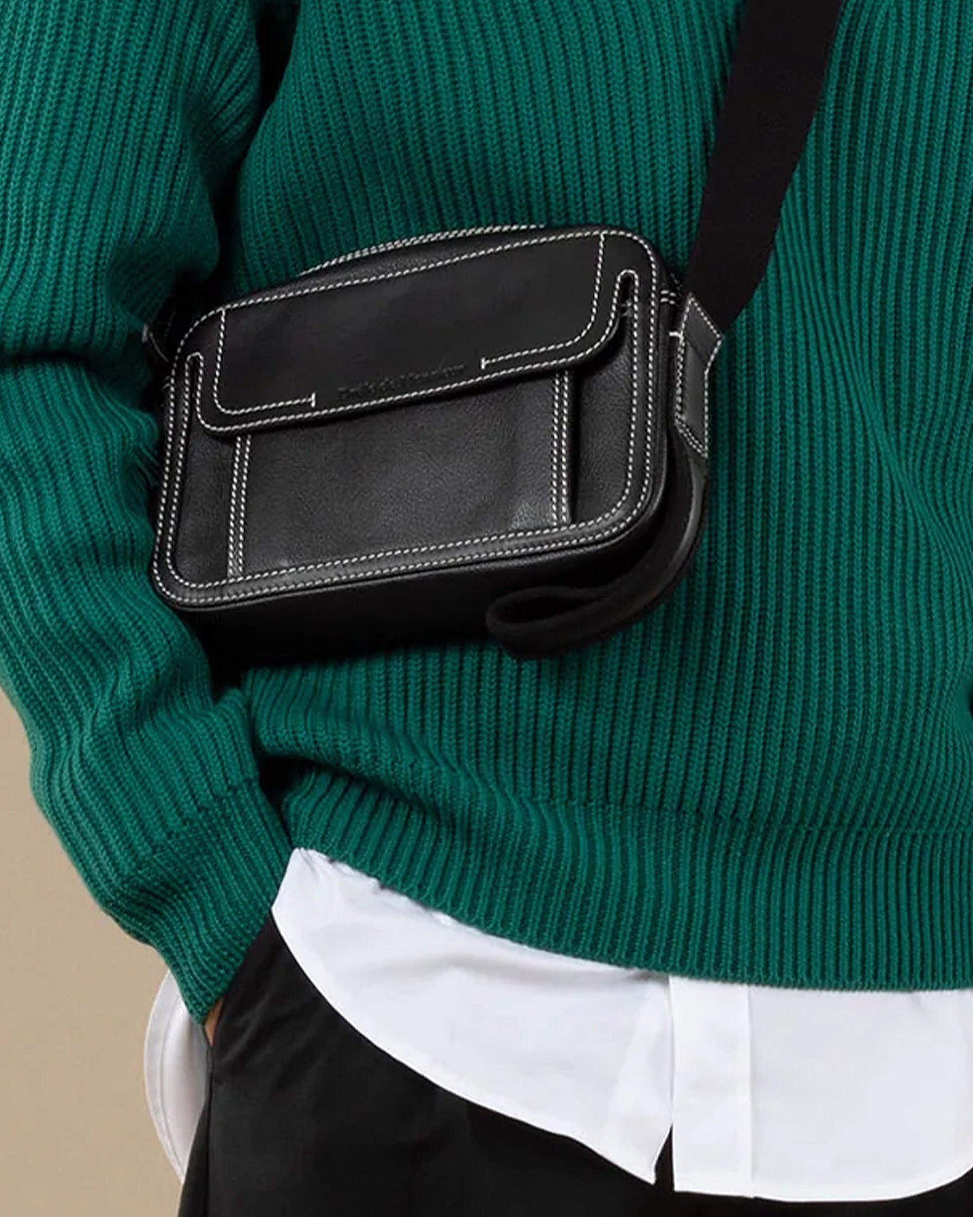 Drôle De Monsieur La Sacoche Surpiquée