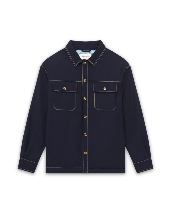 drôle de monsieur La Surchemise Surpiquée