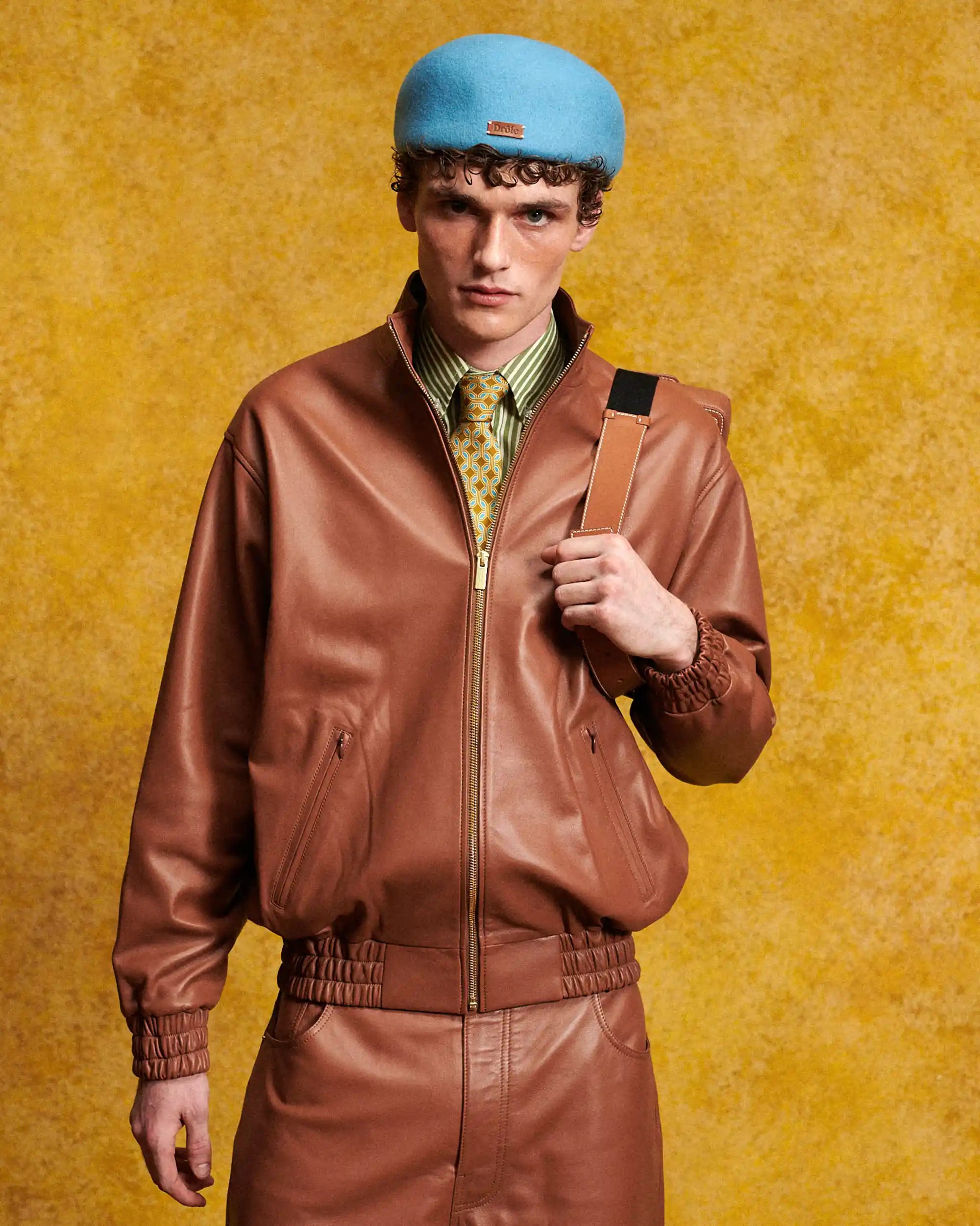 Drôle De Monsieur La Trackjacket Cuir