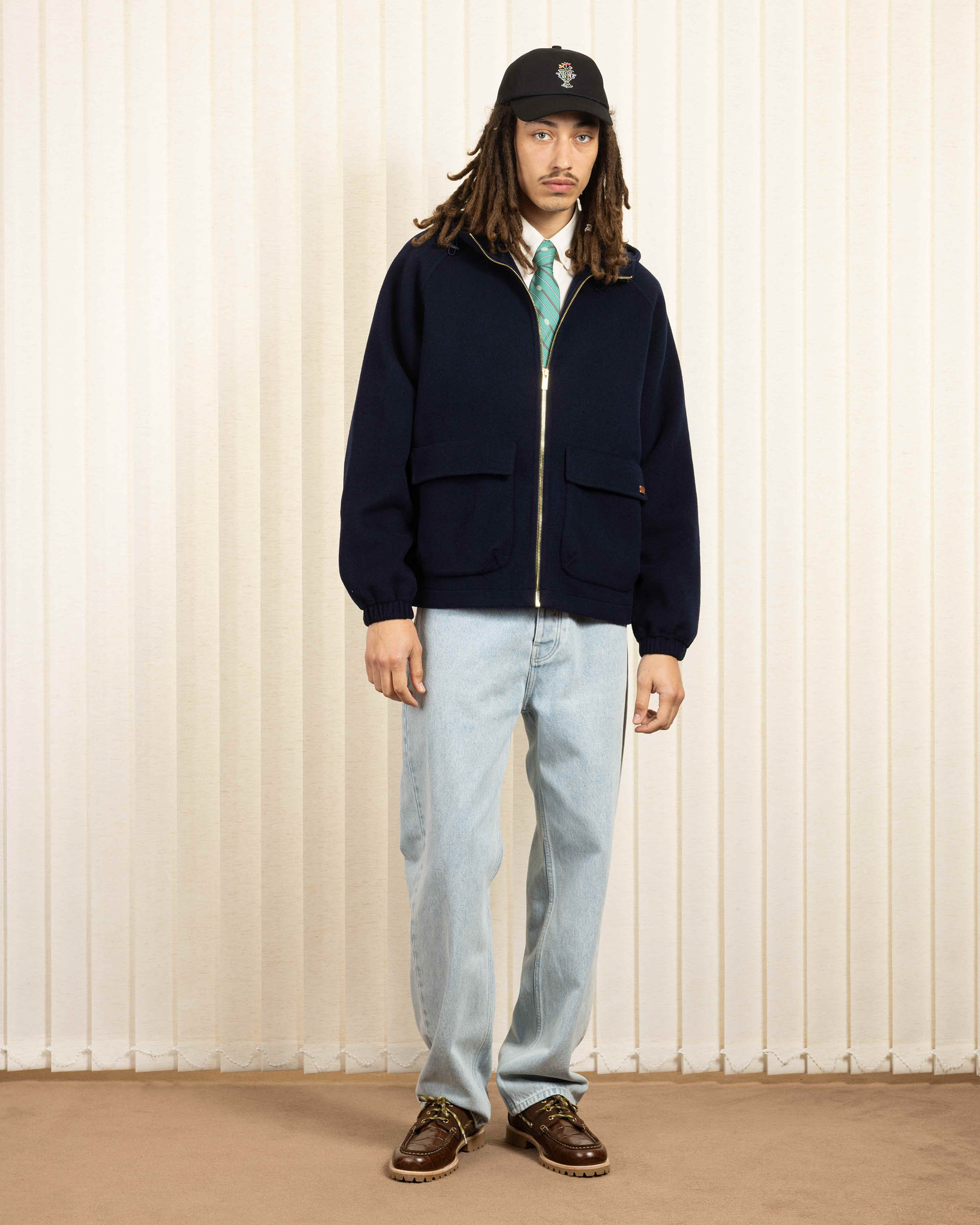 Drôle De Monsieur La Veste à Capuche Laine