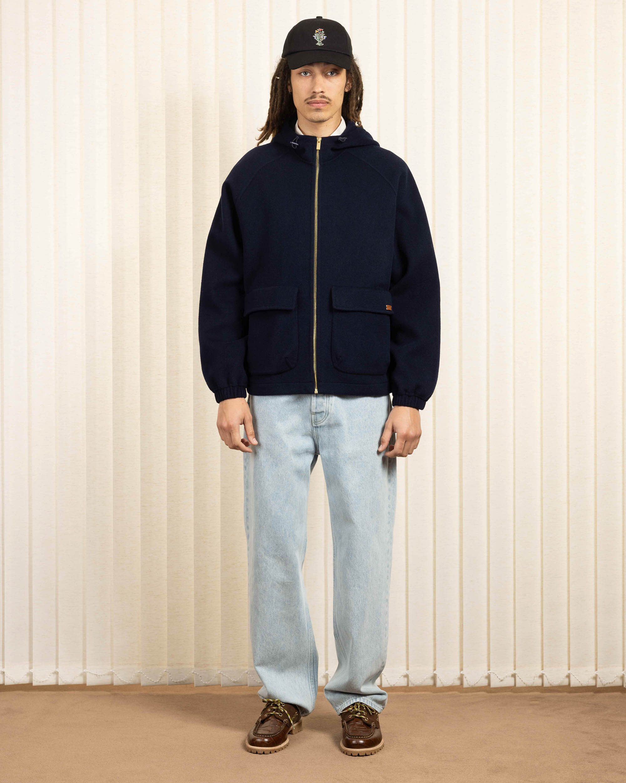 Drôle De Monsieur La Veste à Capuche Laine