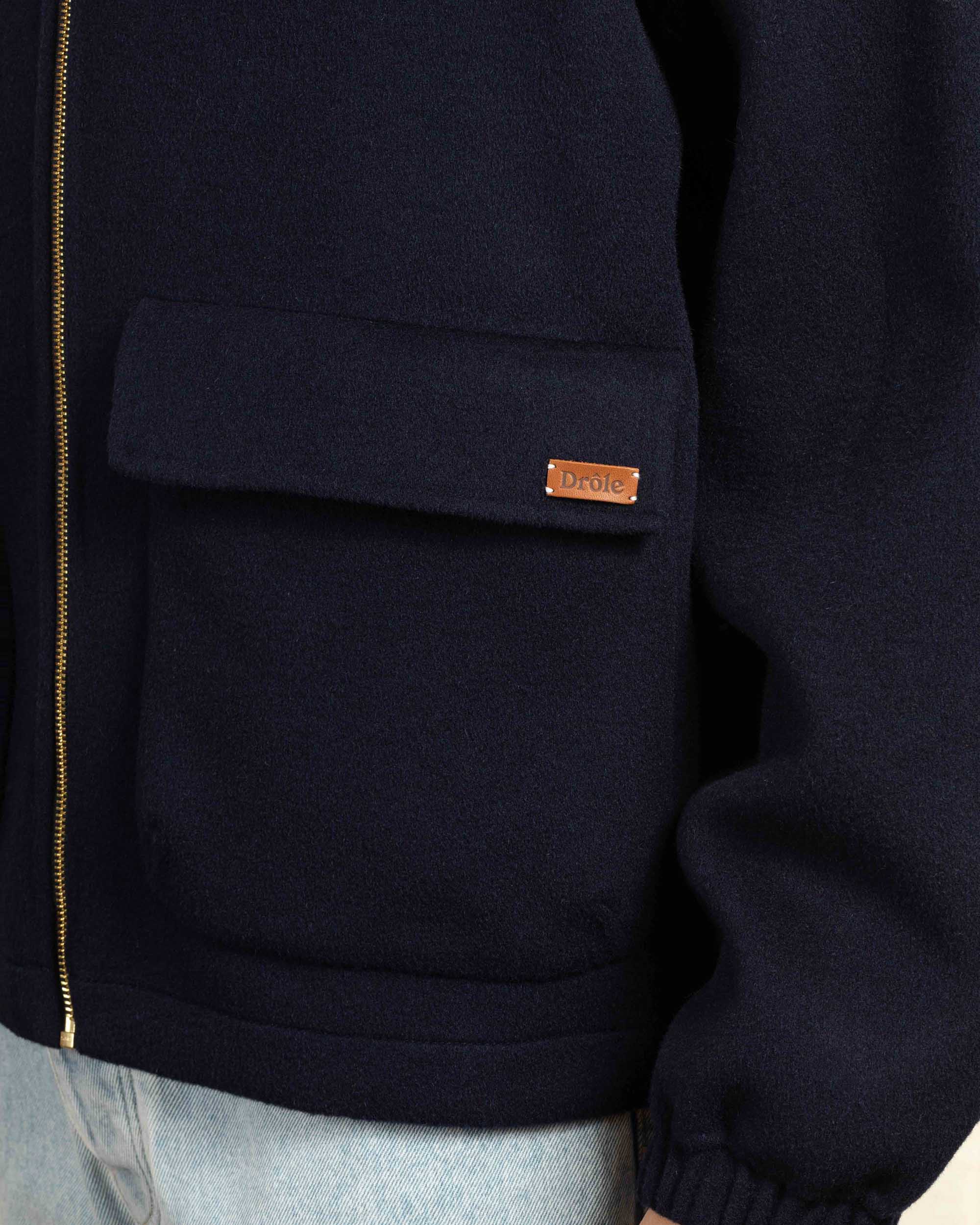 Drôle De Monsieur La Veste à Capuche Laine