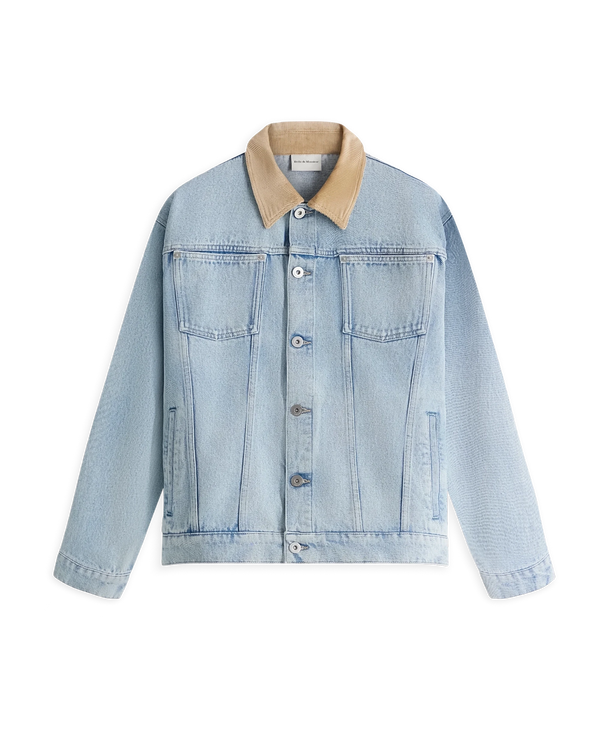 drôle de monsieur La Veste Jean Délavée