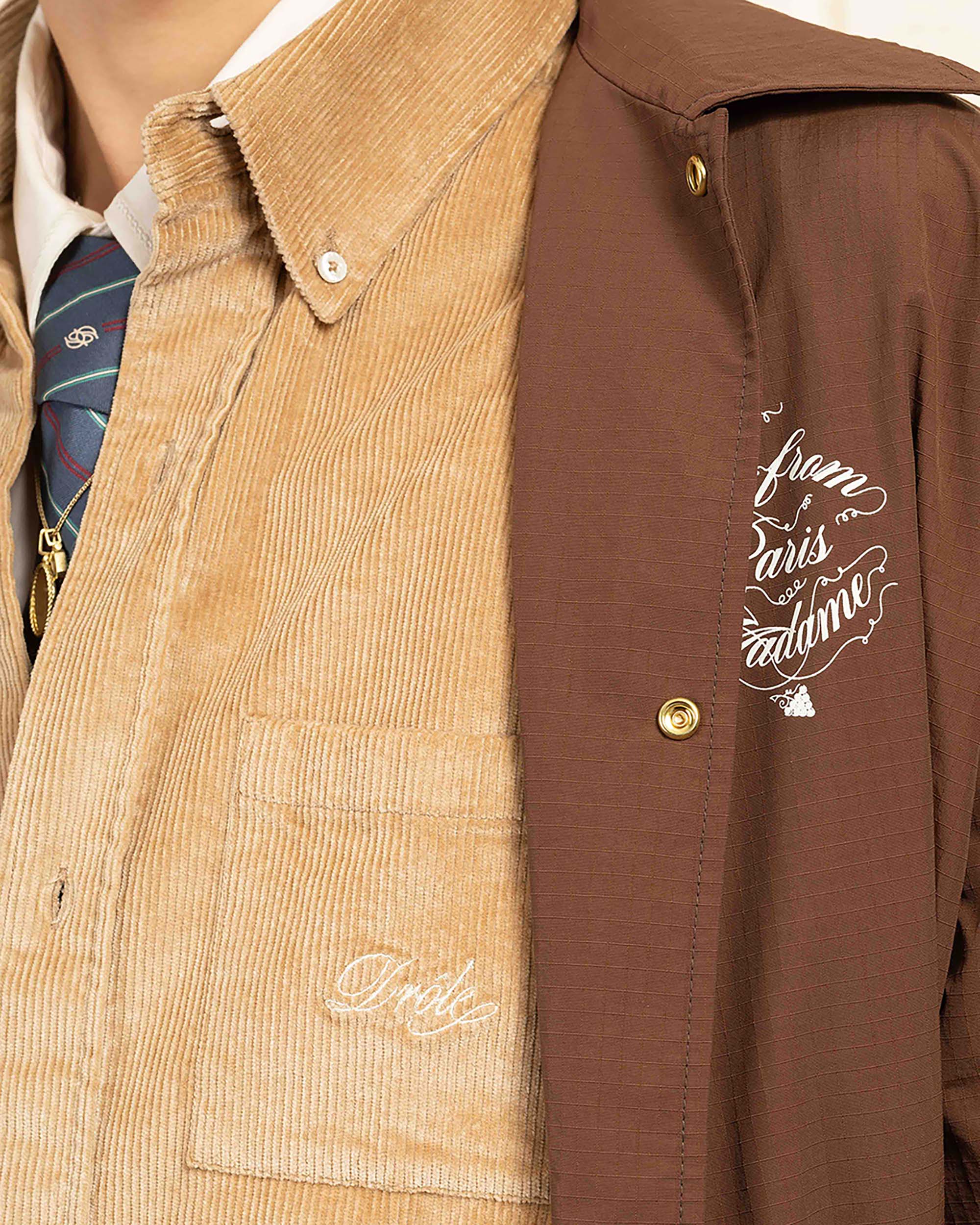 Drôle De Monsieur La Veste Slogan Vignes