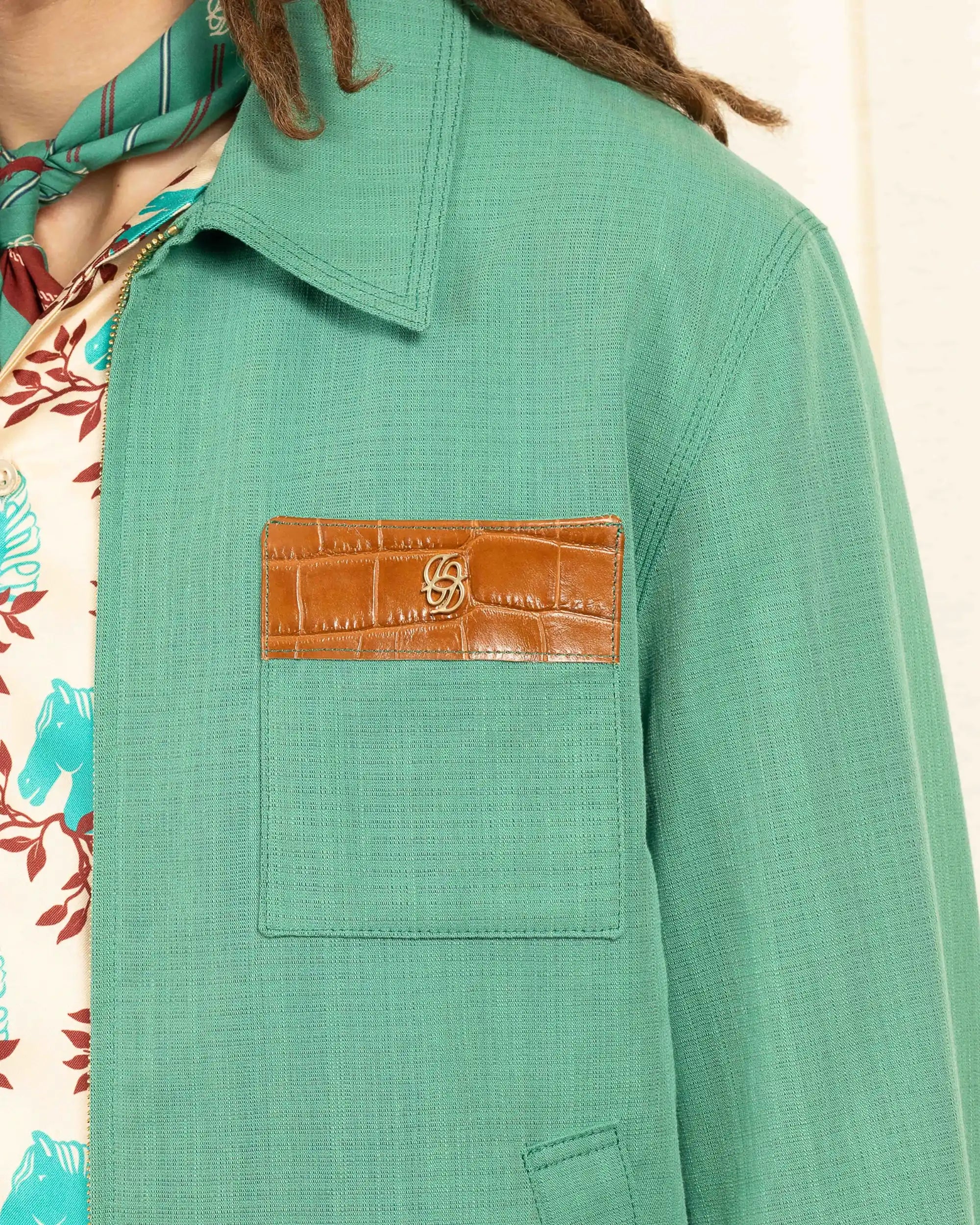 Drôle De Monsieur Le Blouson Droit Panama
