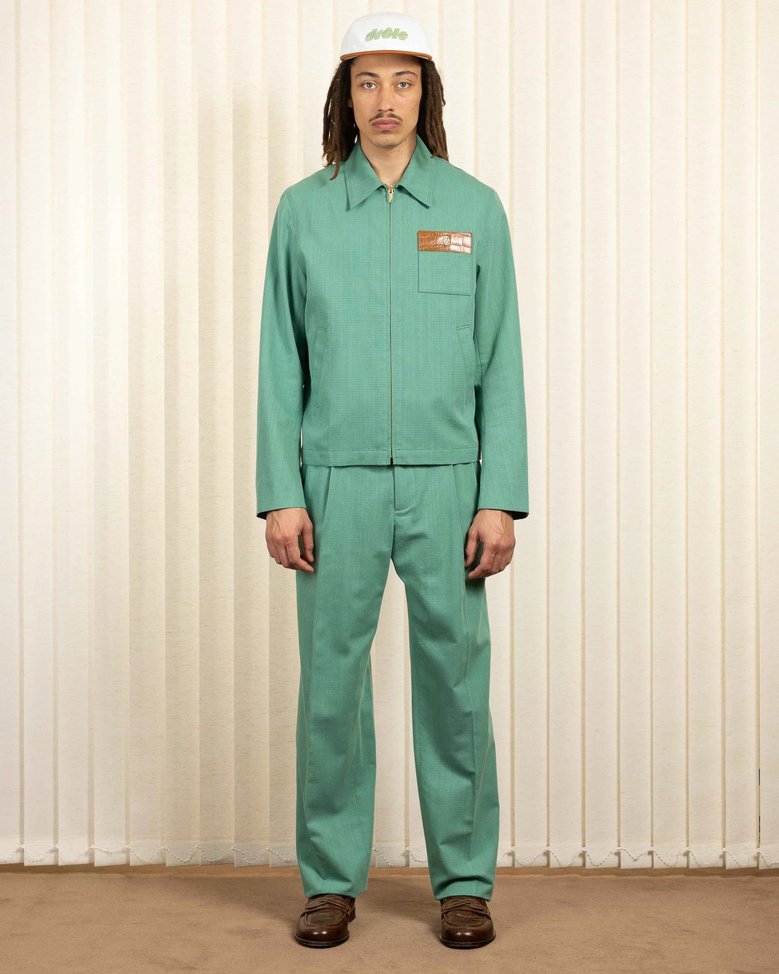 Drôle De Monsieur Le Blouson Droit Panama