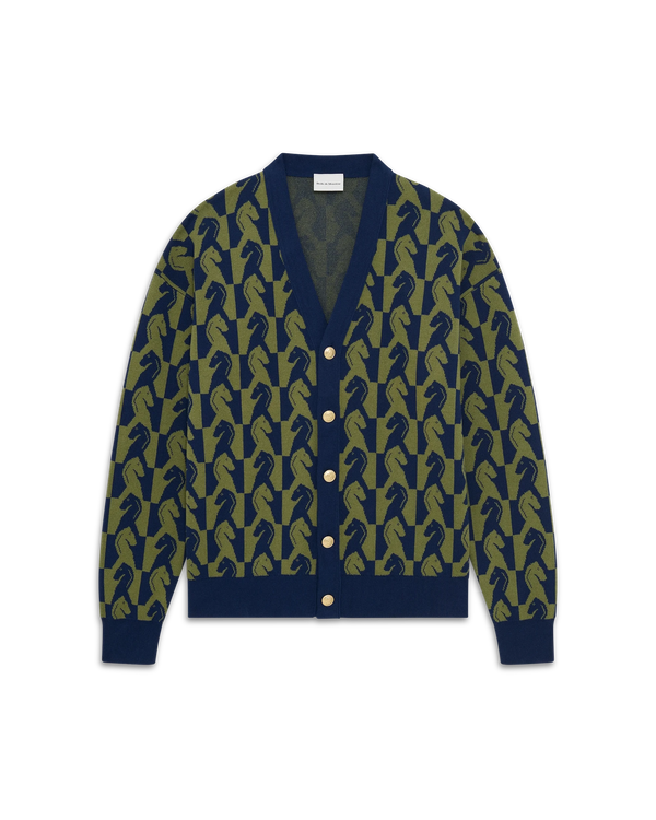 drôle de monsieur Le Cardigan Échiquier