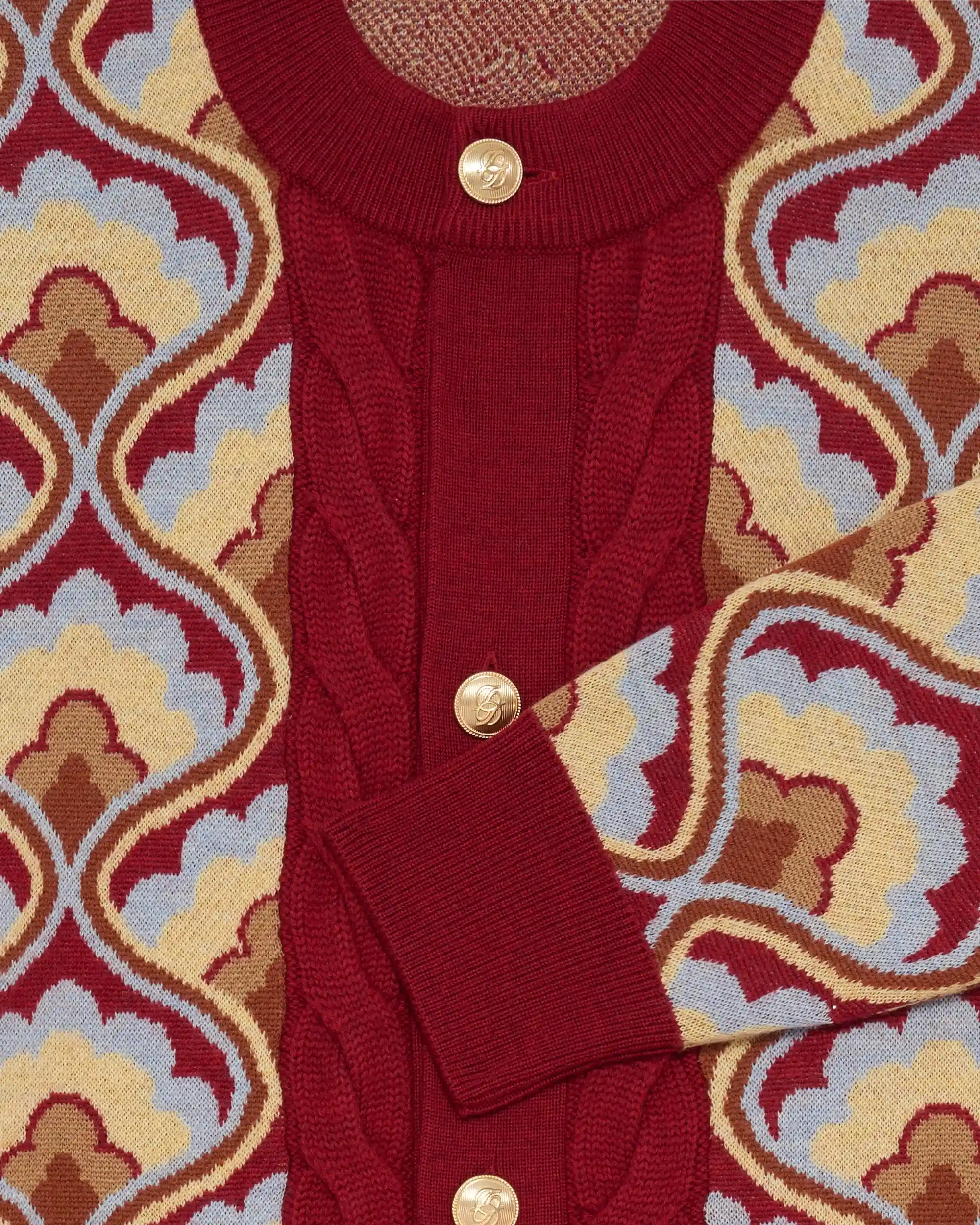 Drôle De Monsieur Le Cardigan Tapisserie