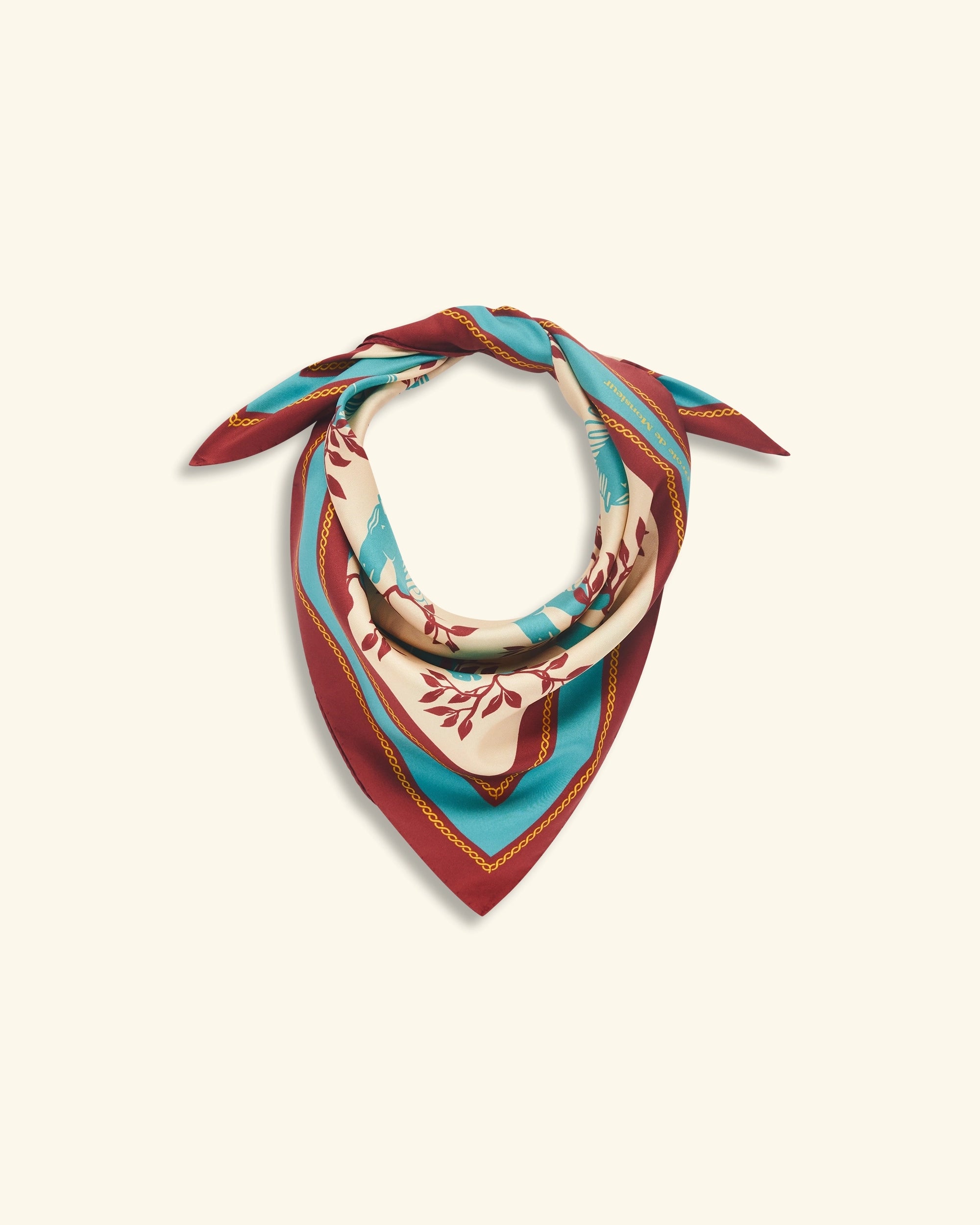 Drôle De Monsieur Le Foulard Soie Polo